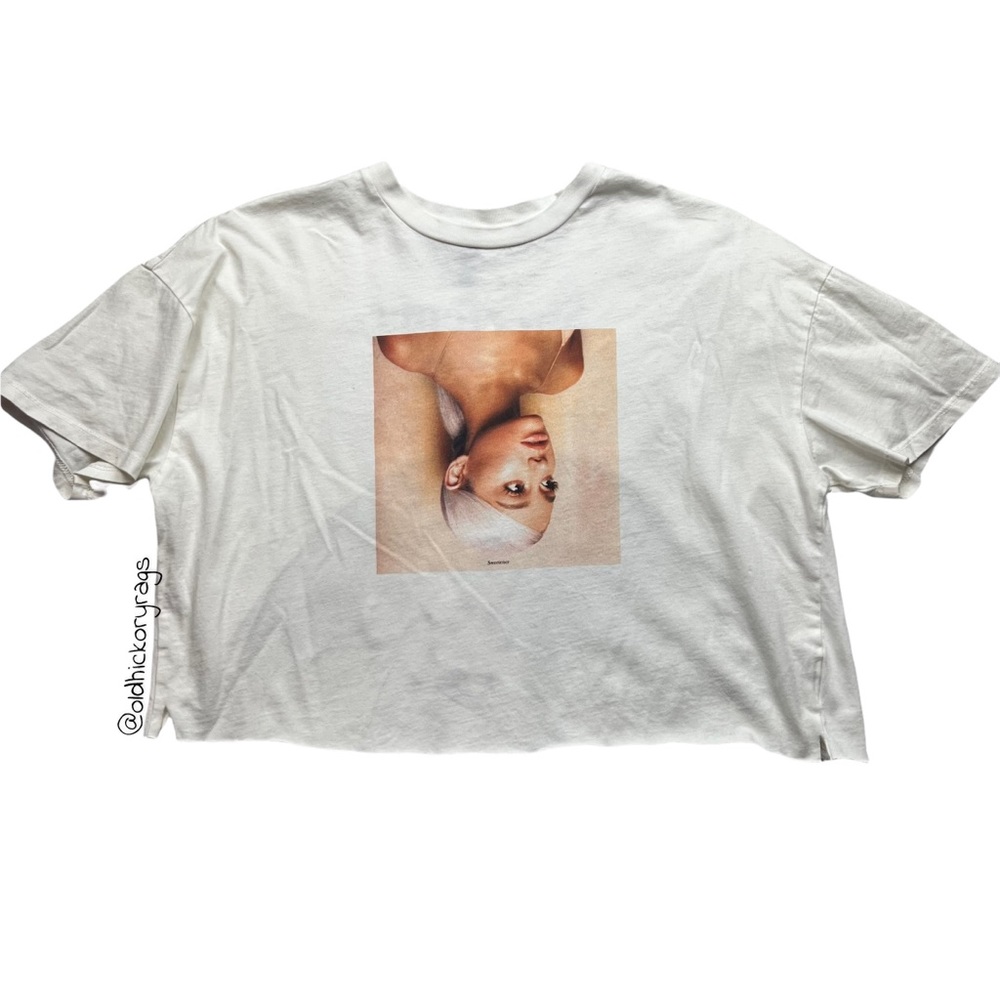Divided H&M Ariana Grande 2018 Sweetner Tee Backless - Size Small